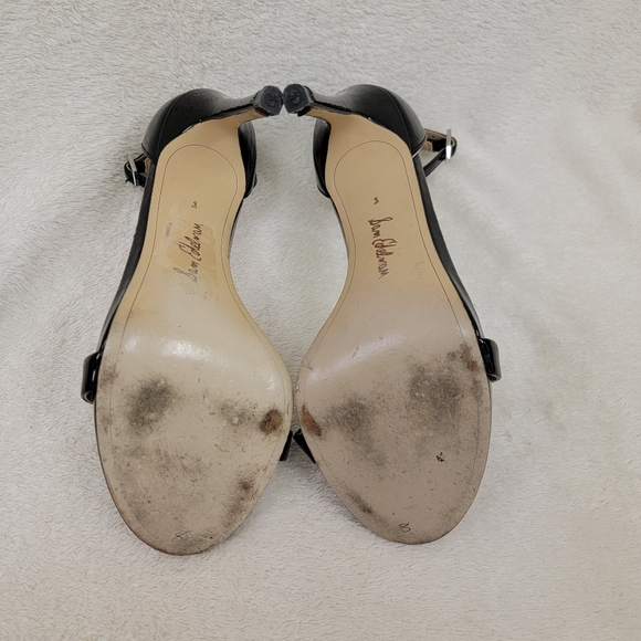 Sam Edelman Ariella Ankle Strap Black 4" Heels - Picture 9 of 12